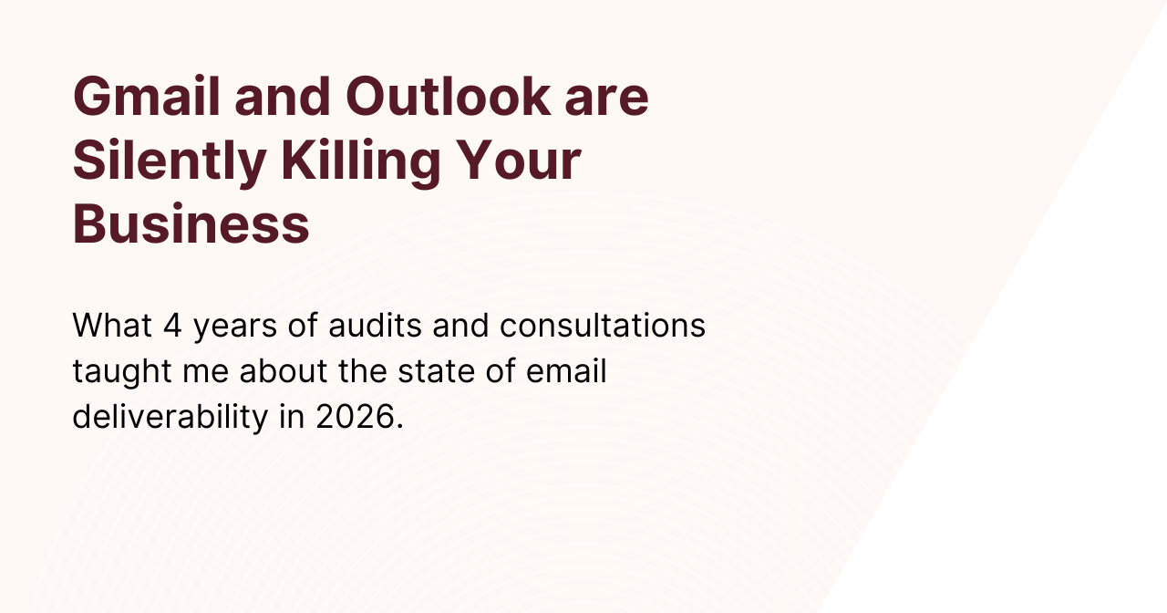 Why Gmail and Outlook are Silently Killing Your Business
